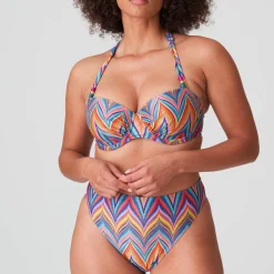 Bas De Maillot De Bain Culotte Haute Echancree