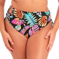 Bas De Maillot De Bain Culotte Haute Coulissante