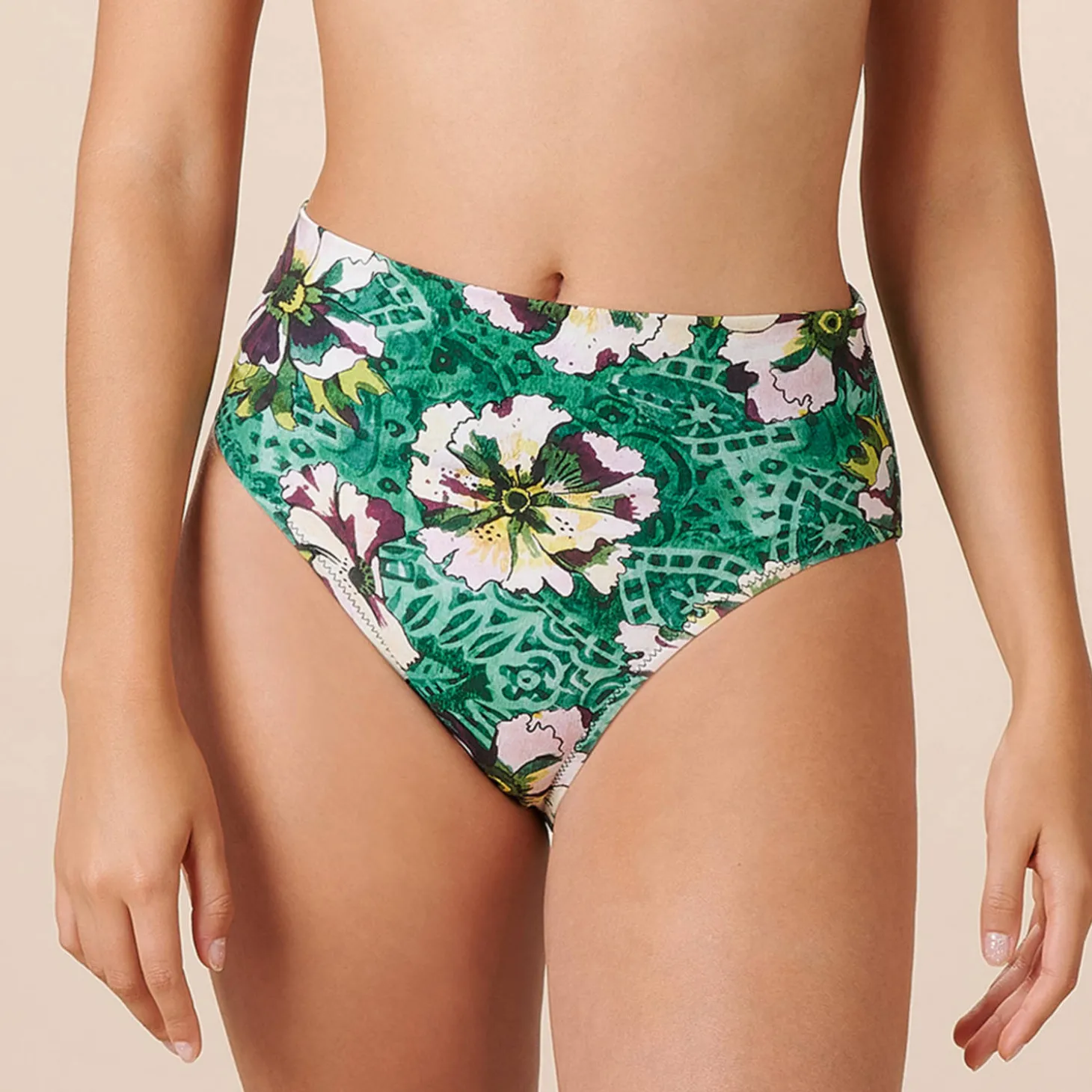 Bas De Maillot De Bain Culotte Haute Tobago