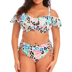 Bas De Maillot De Bain Culotte Haute Lacets