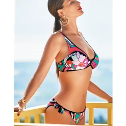 Bas De Maillot De Bain Slip Lacets Calliope