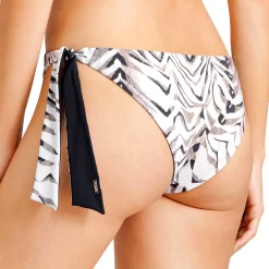 Bas De Maillot De Bain Slip Mini-Coeur Reversible