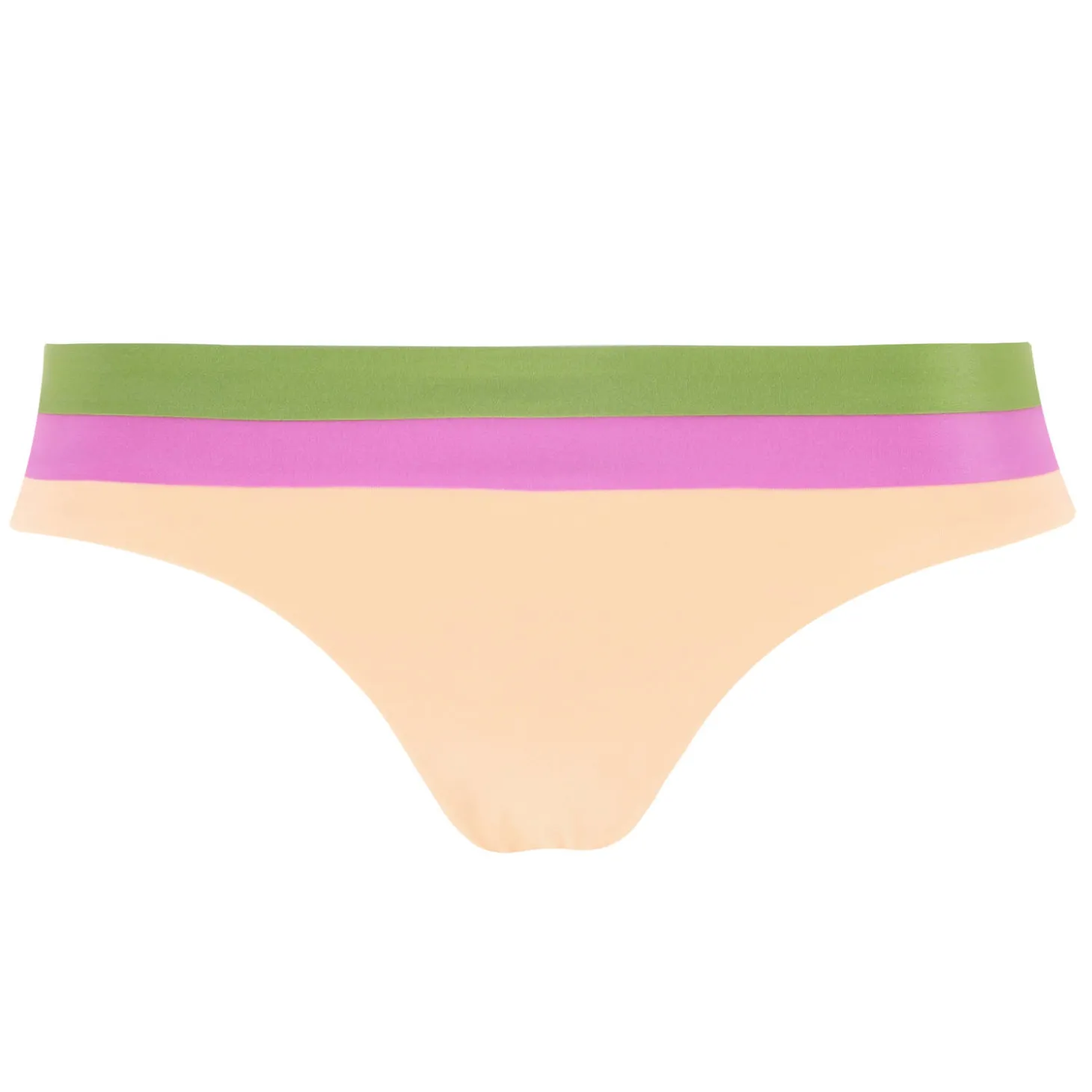 Bas De Maillot De Bain Slip Hipster Bandes