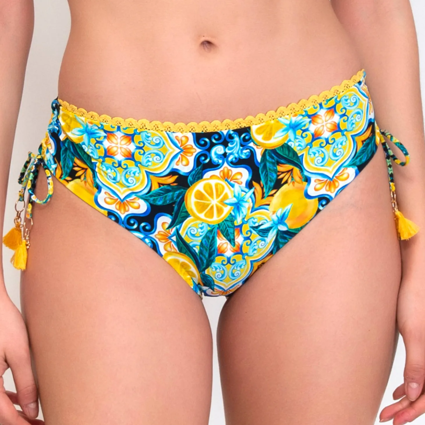 Bas De Maillot De Bain Slip Coulissant