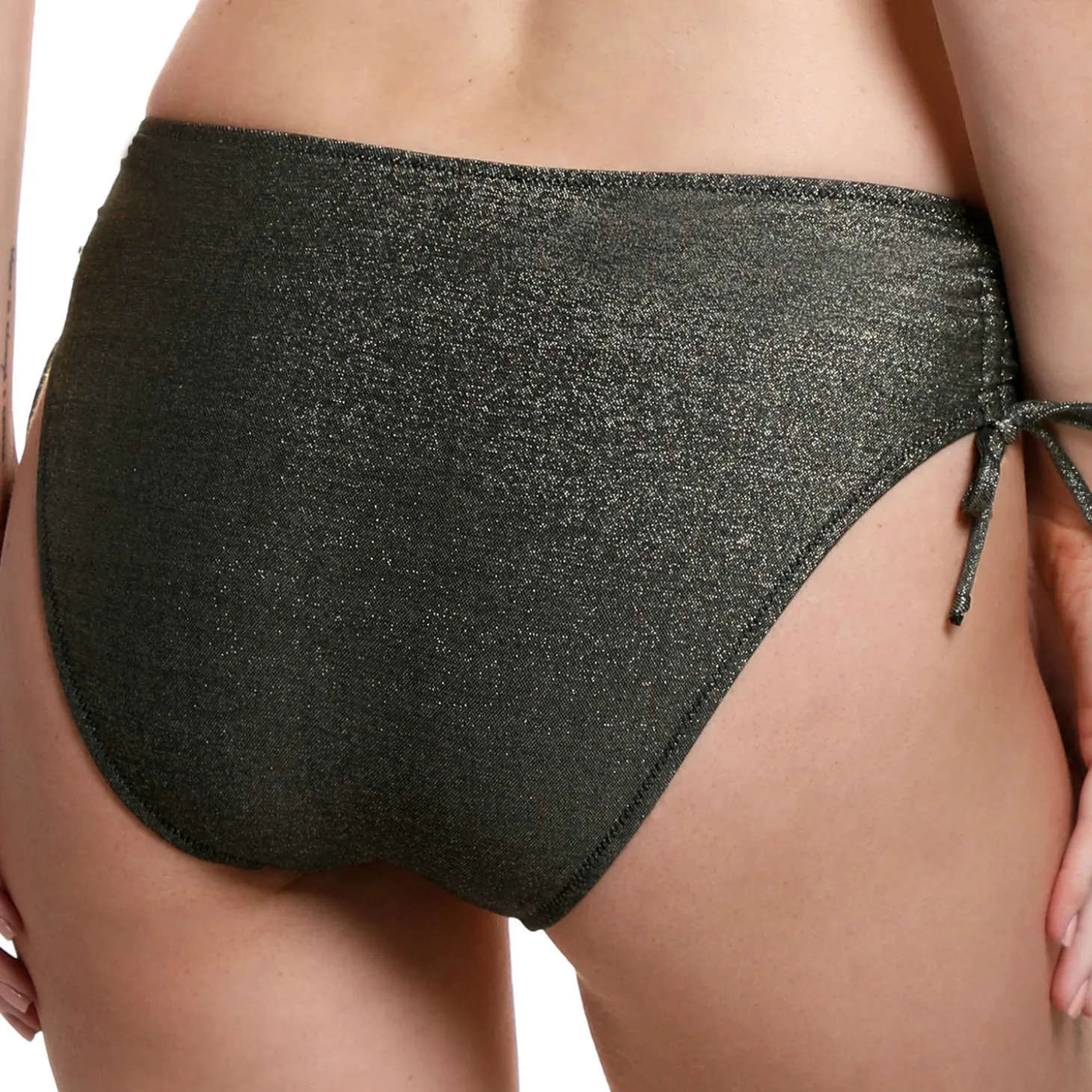 Bas De Maillot De Bain Slip Lacets