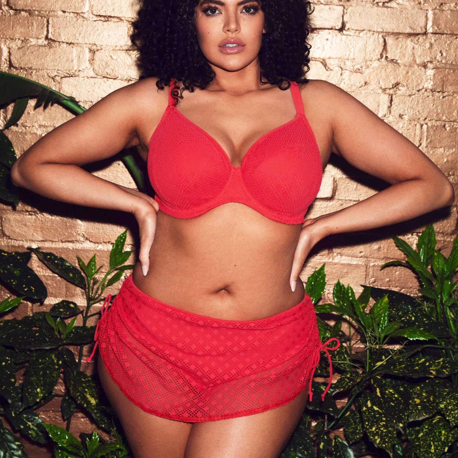Bas De Maillot De Bain Slip Jupette