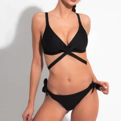 Bas De Maillot De Bain Tanga Lacets