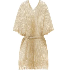 Caftan Maille Filet Doree Pie