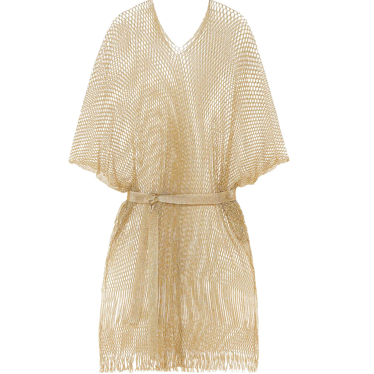 Caftan Maille Filet Doree Pie