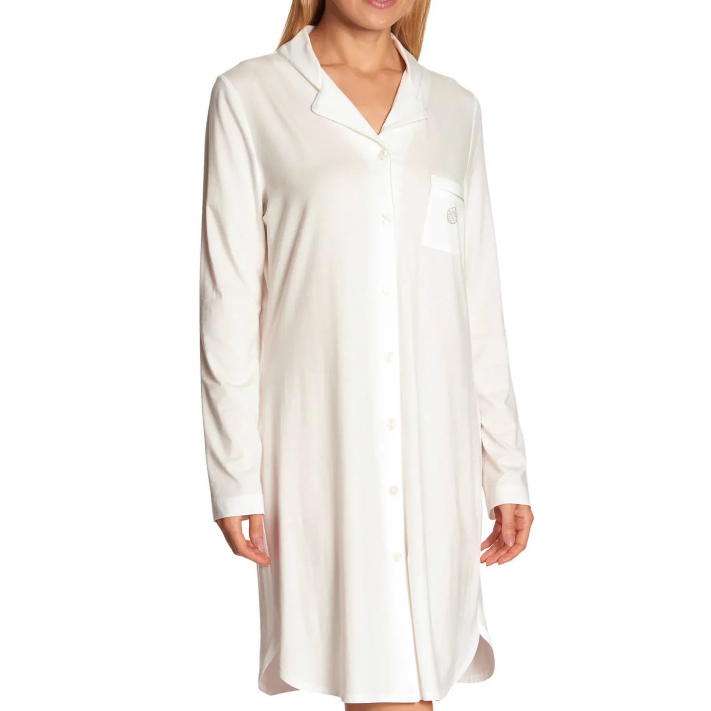 Chemise De Nuit Boutonnee