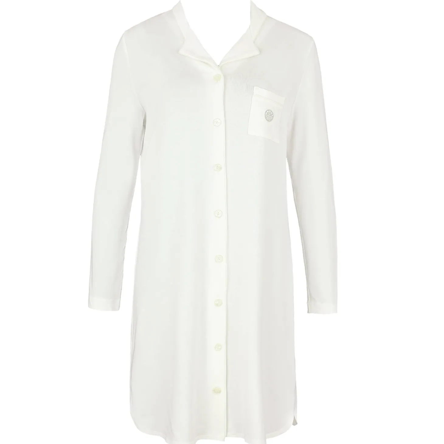 Chemise De Nuit Boutonnee