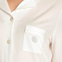 Chemise De Nuit Boutonnee