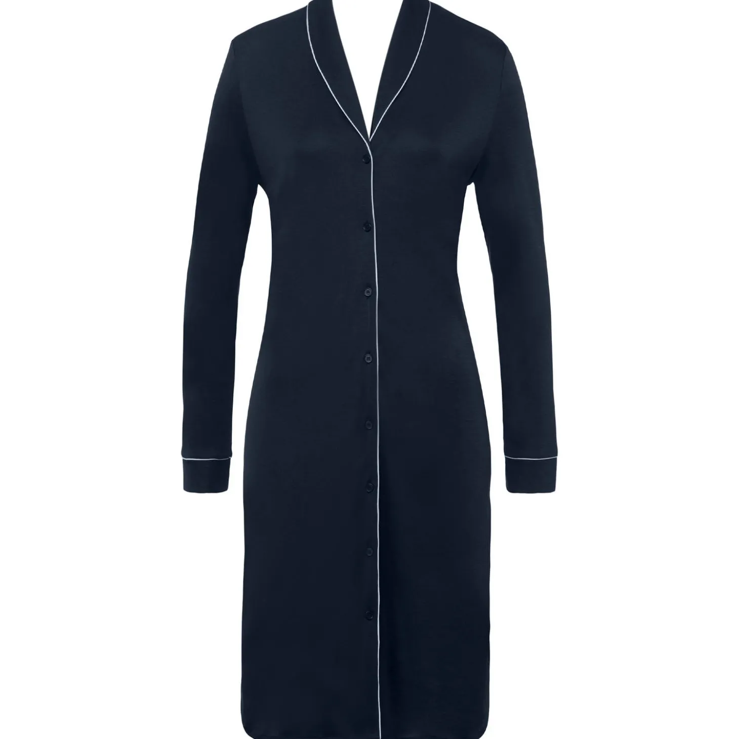 Chemise De Nuit Col Chemise