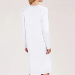 Chemise De Nuit Col V En Coton