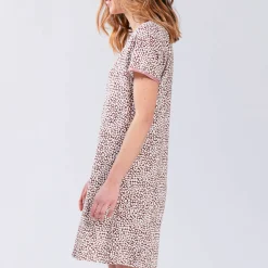 Chemise De Nuit Courte En Coton