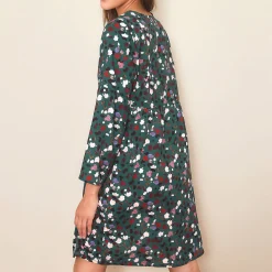 Chemise De Nuit Courte En Coton