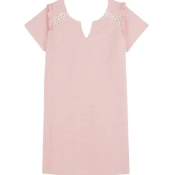 Chemise De Nuit Courte En Coton