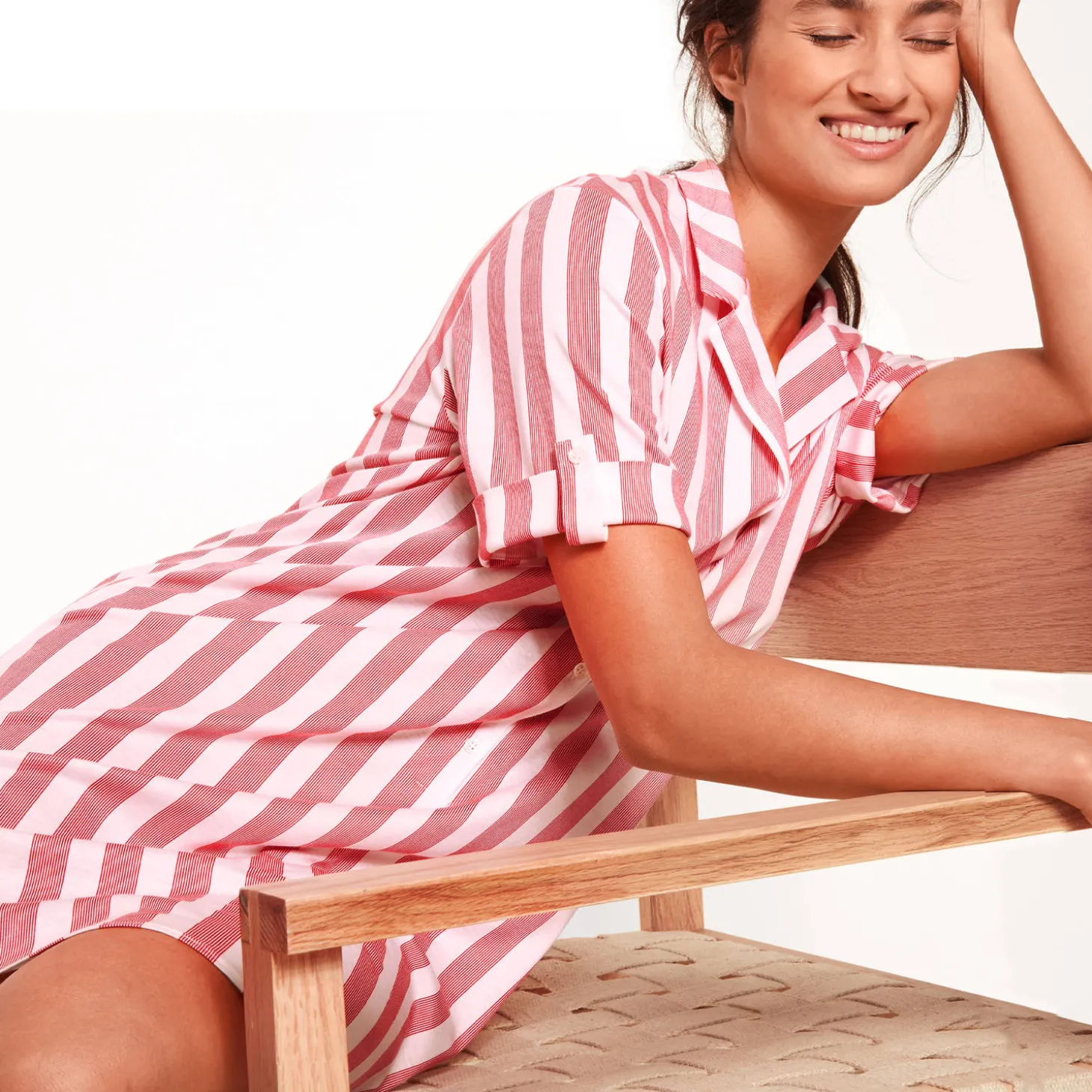 Chemise De Nuit En Coton