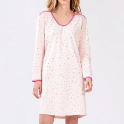 Chemise De Nuit En Coton