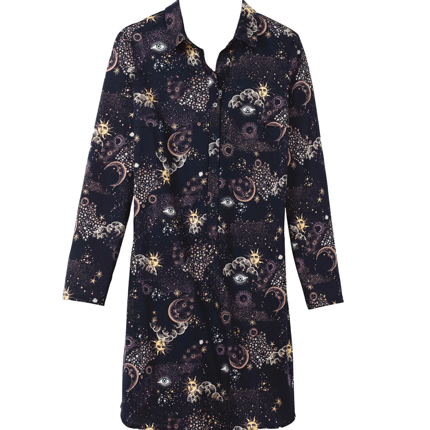 Chemise De Nuit En Coton