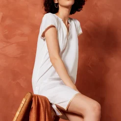 Chemise De Nuit En Coton