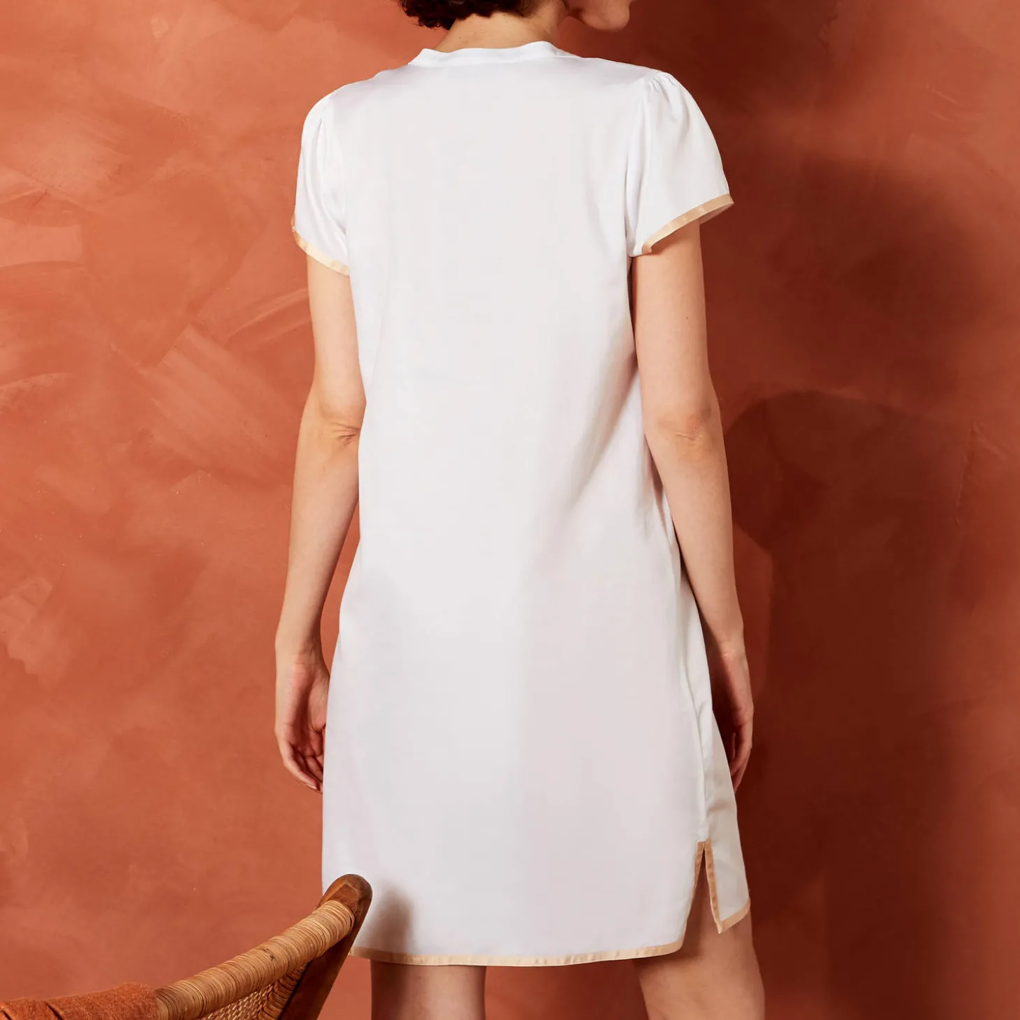 Chemise De Nuit En Coton