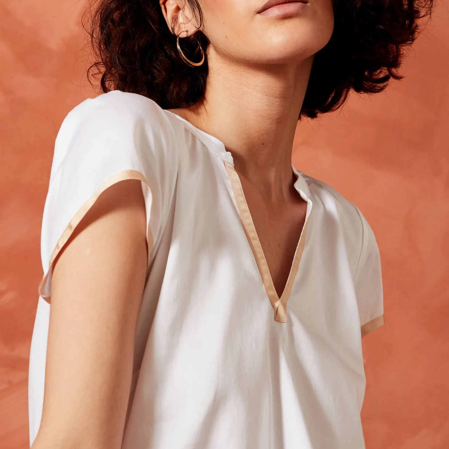 Chemise De Nuit En Coton