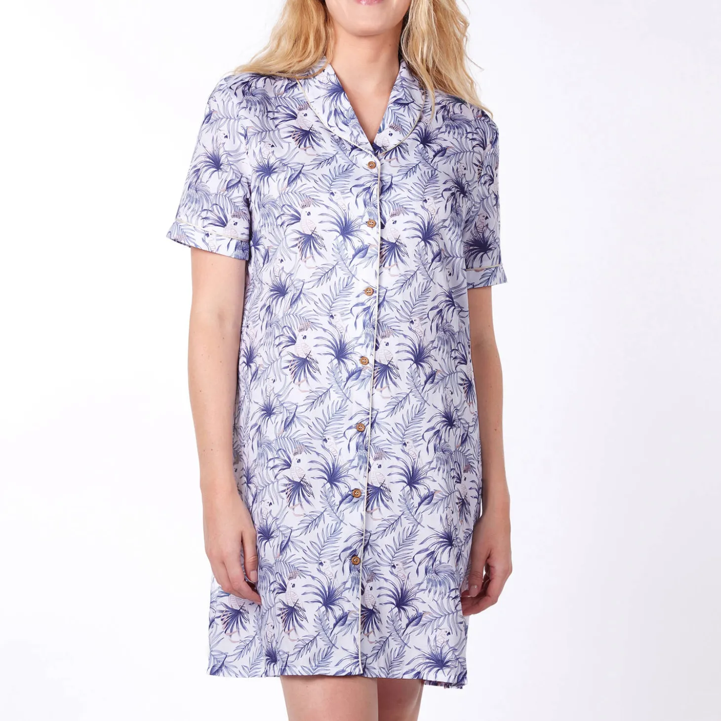 Chemise De Nuit En Coton