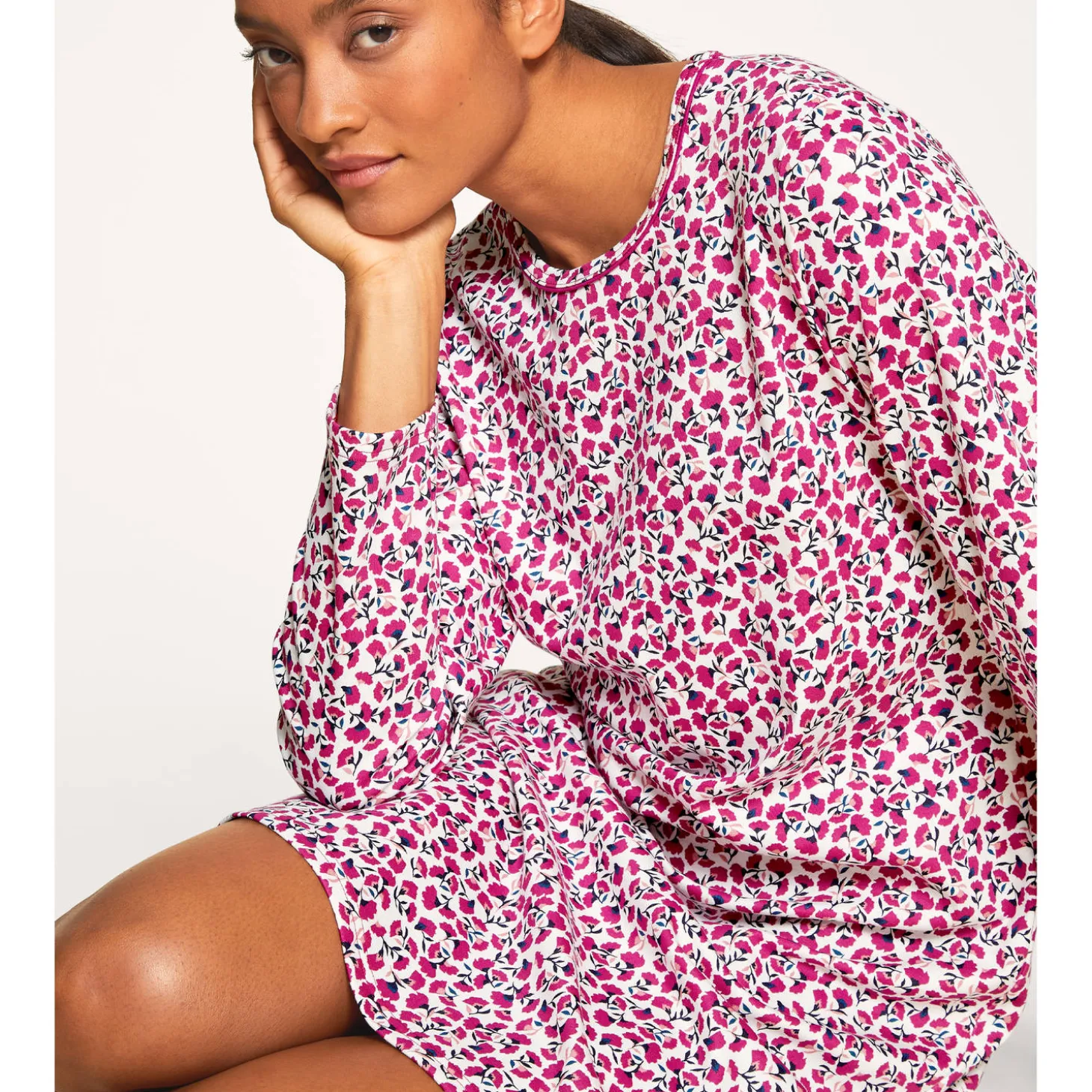 Chemise De Nuit En Coton