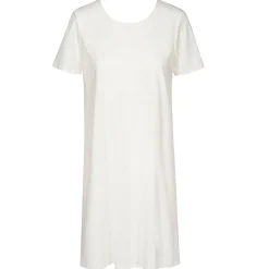 Chemise De Nuit Manches Courtes En Coton