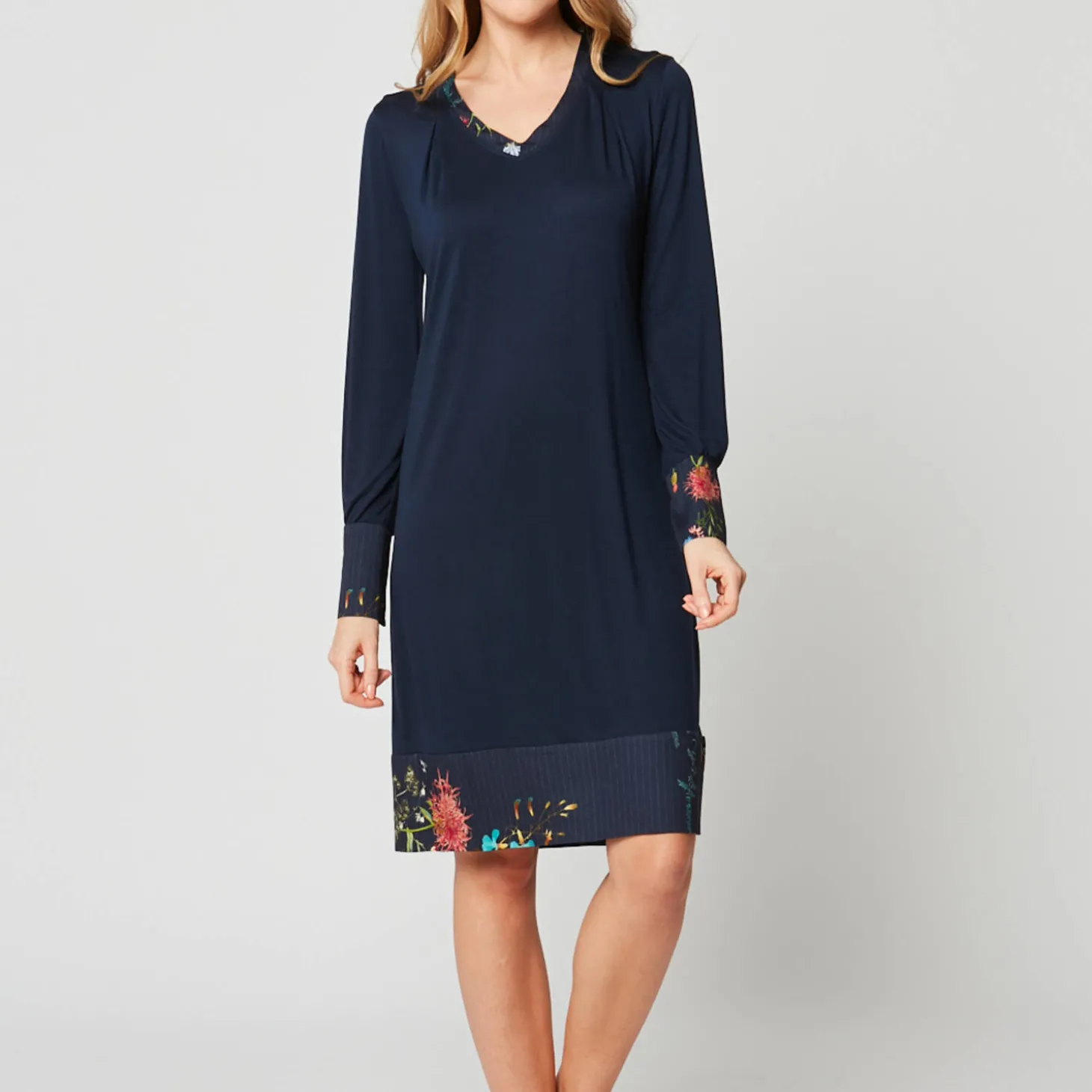Chemise De Nuit Manches Longues