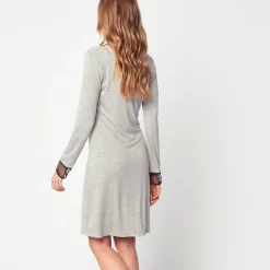 Chemise De Nuit Manches Longues