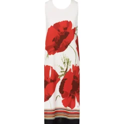 Chemise De Nuit Mi-Longue En Coton