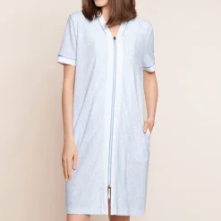 Chemise De Nuit Zippee En Coton