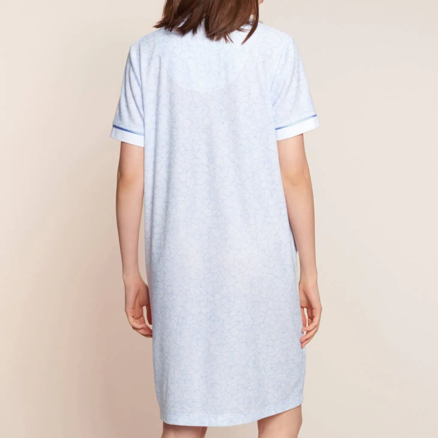 Chemise De Nuit Zippee En Coton