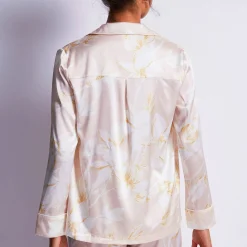 Chemise De Pyjama En Soie