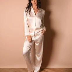 Chemise De Pyjama En Soie