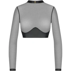 Crop Top Manches Longues
