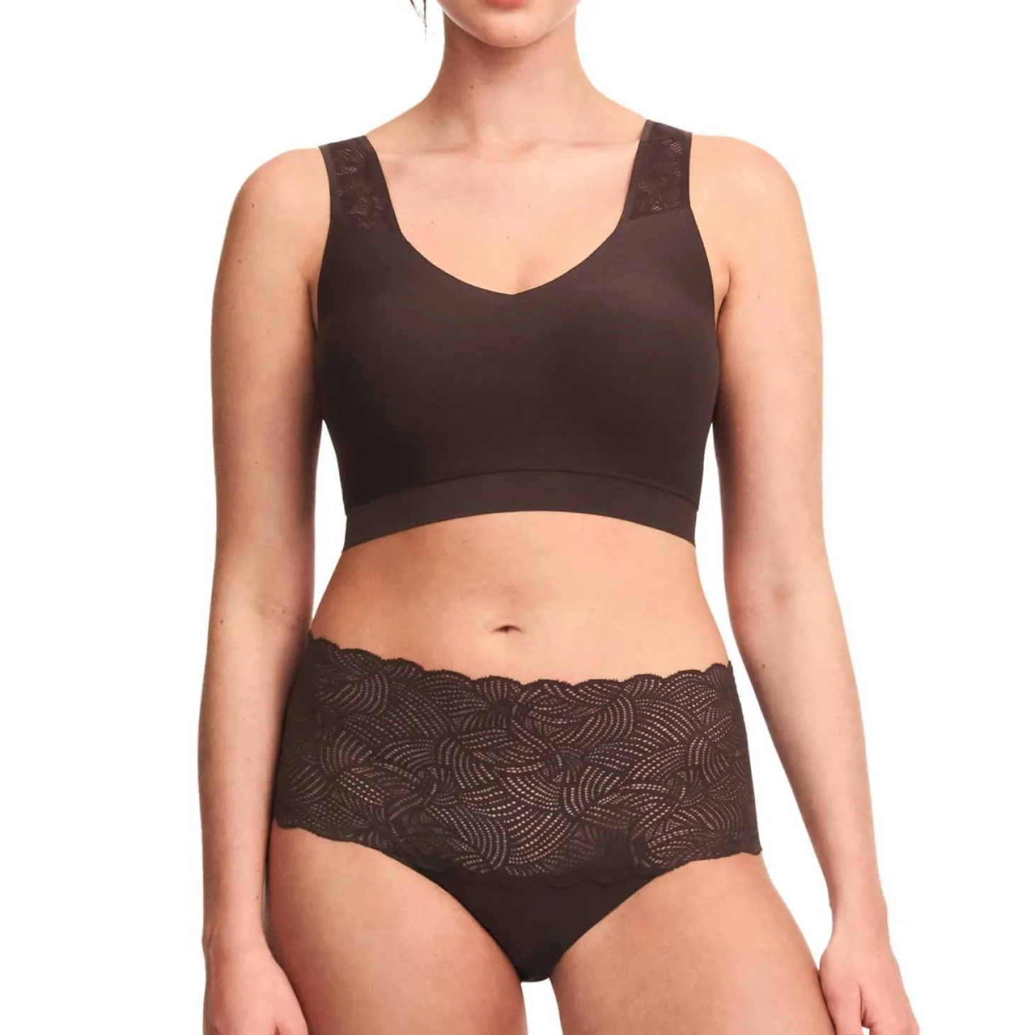 Culotte Haute Dentelle Invisible