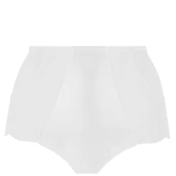 Culotte Haute En Dentelle Et Soie
