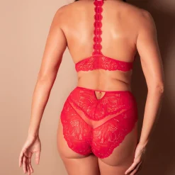 Culotte Haute En Dentelle