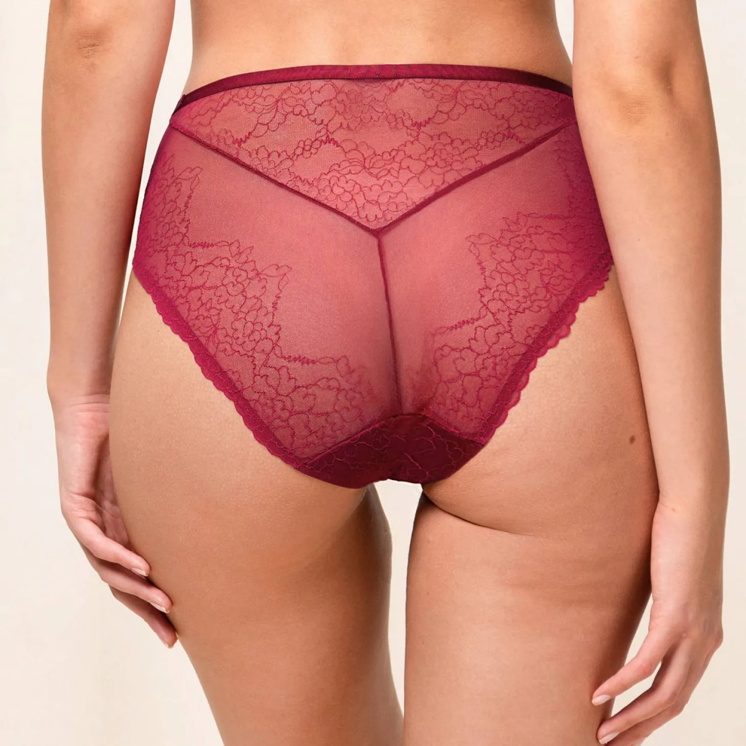 Culotte Haute En Dentelle