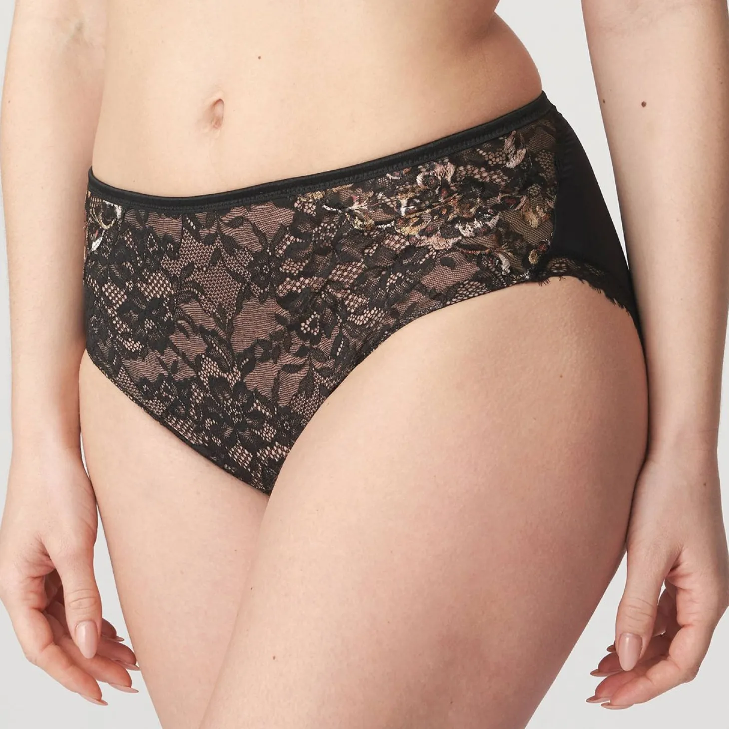 Culotte Haute En Dentelle