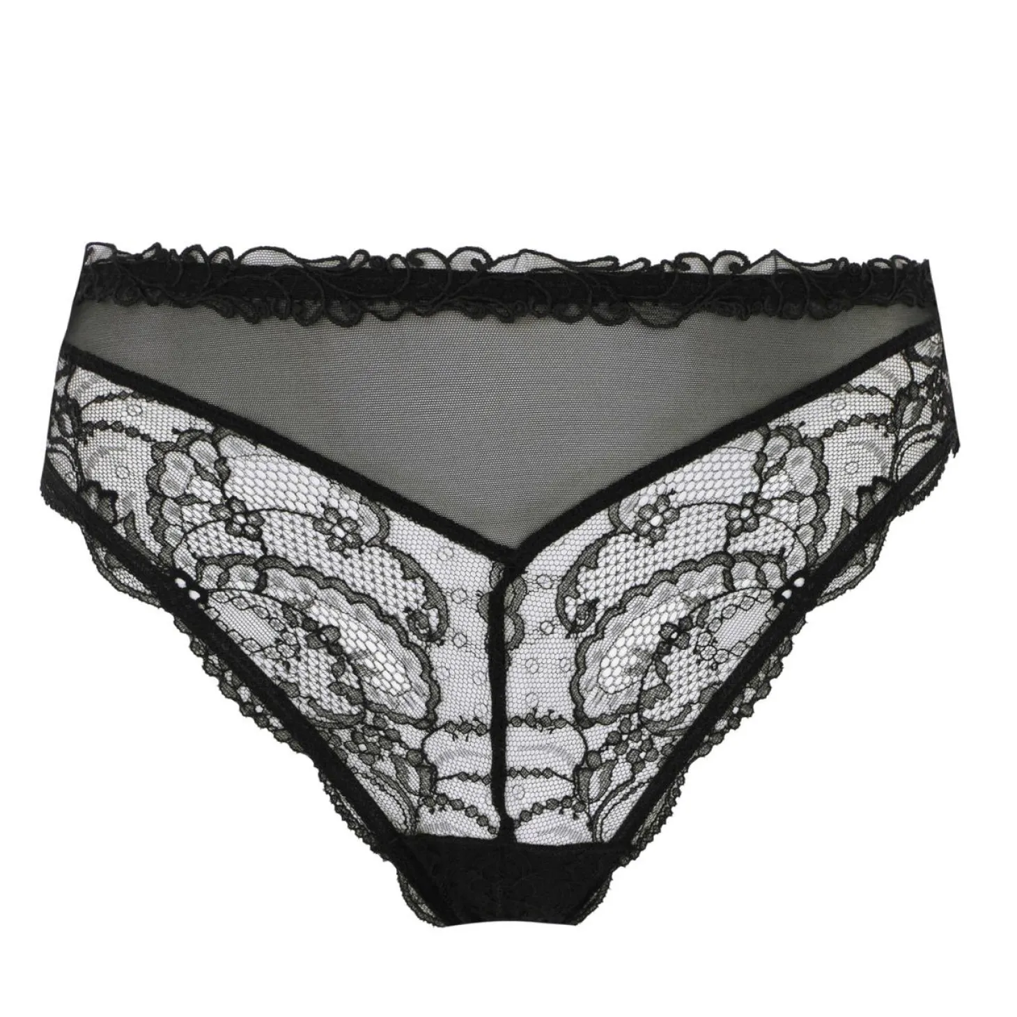 Culotte Haute En Dentelle