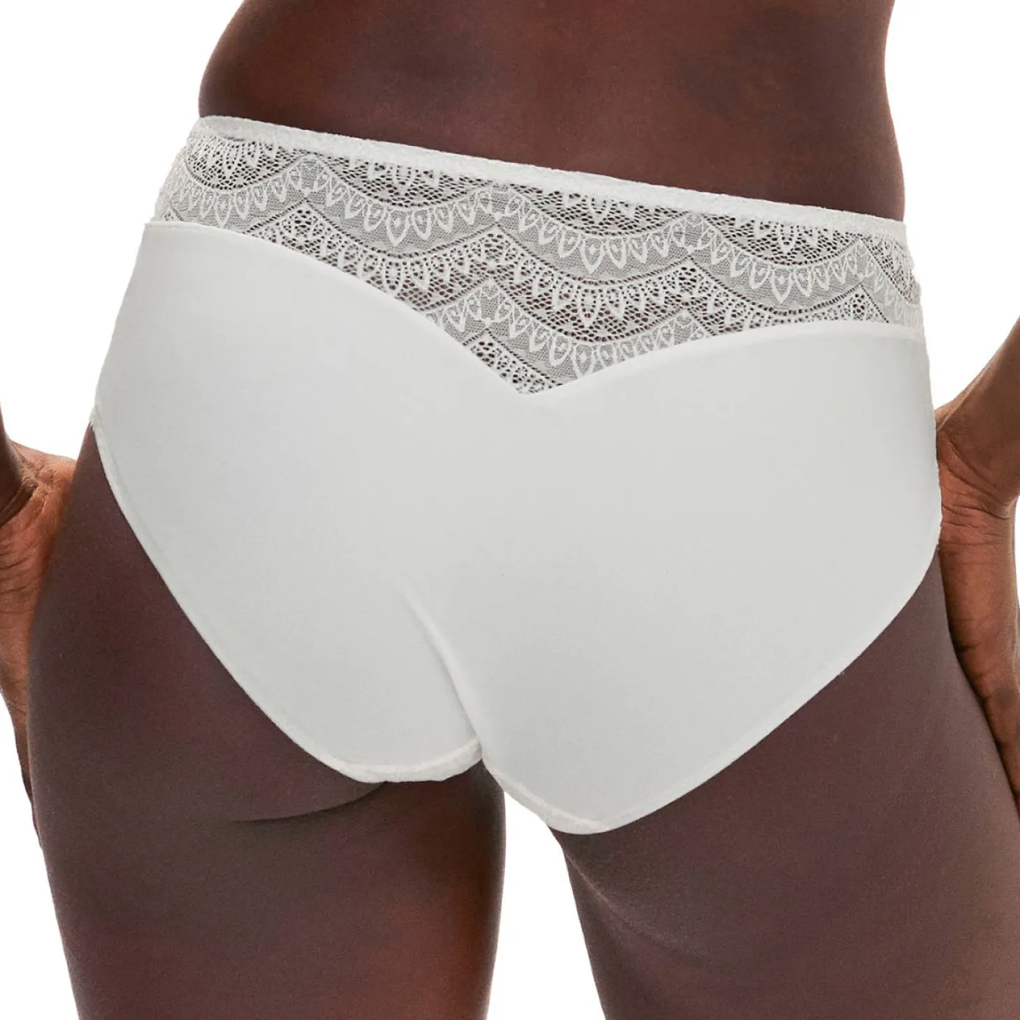 Culotte Haute En Dentelle