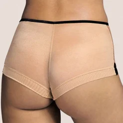 Culotte Haute En Dentelle Et Strass