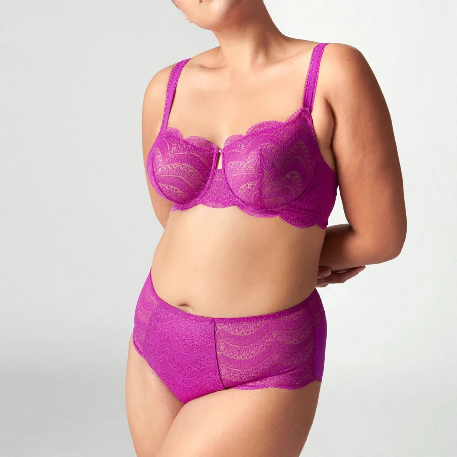 Culotte Haute En Dentelle