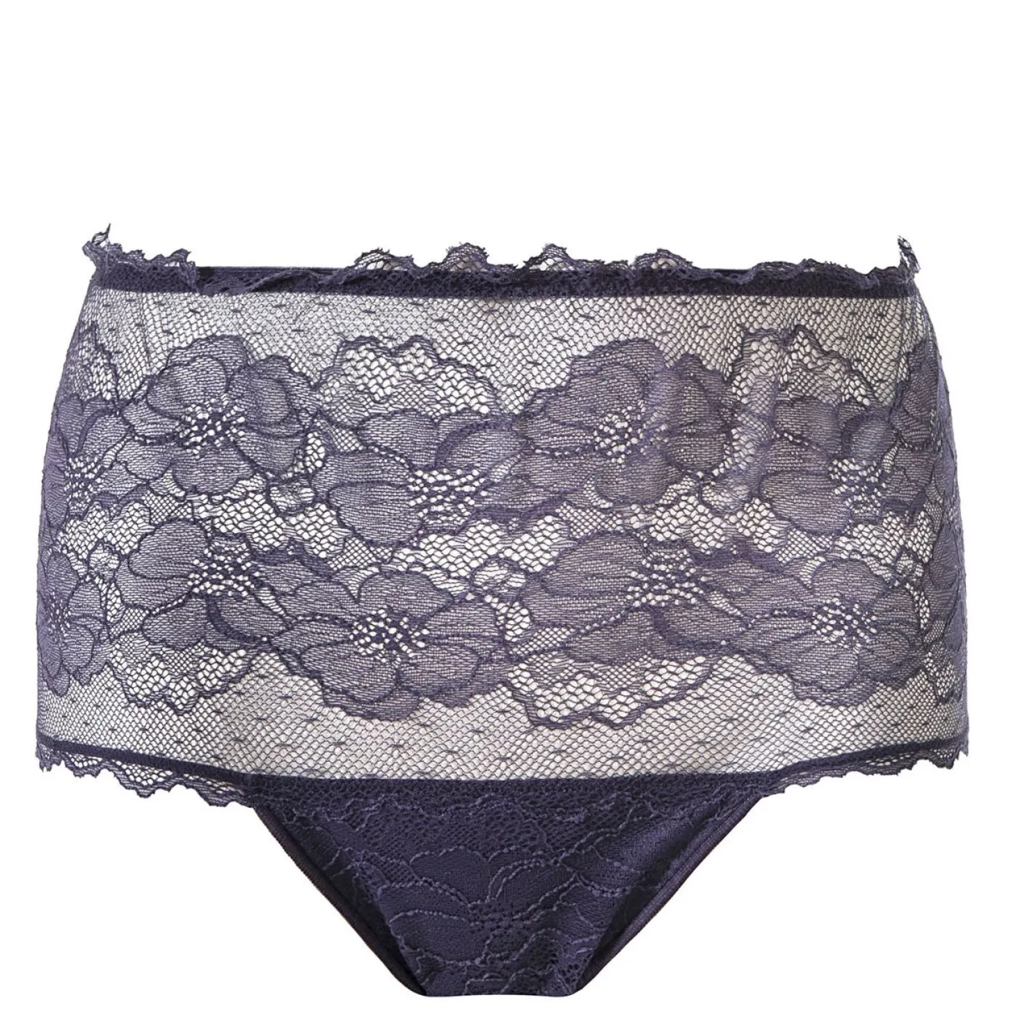 Culotte Haute En Dentelle