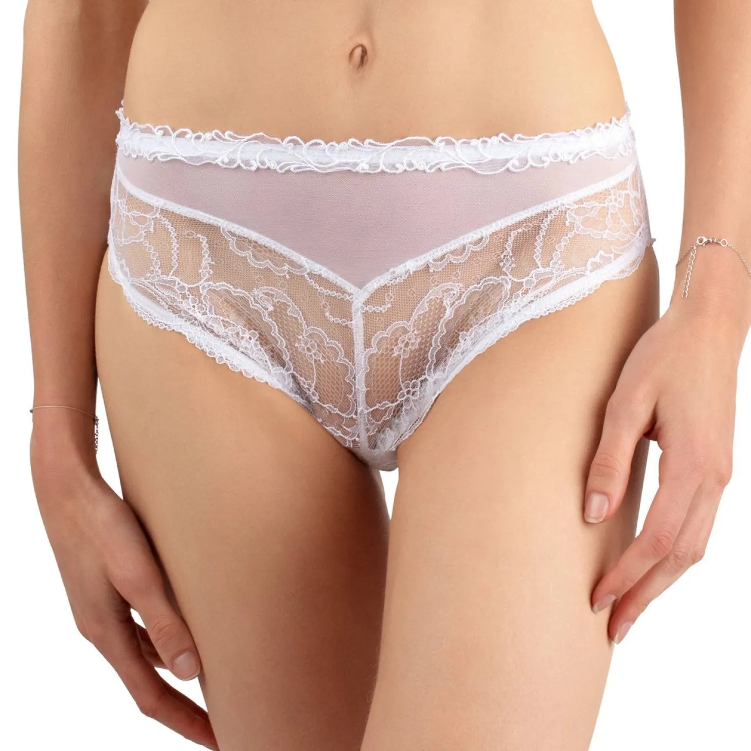 Culotte Haute En Dentelle
