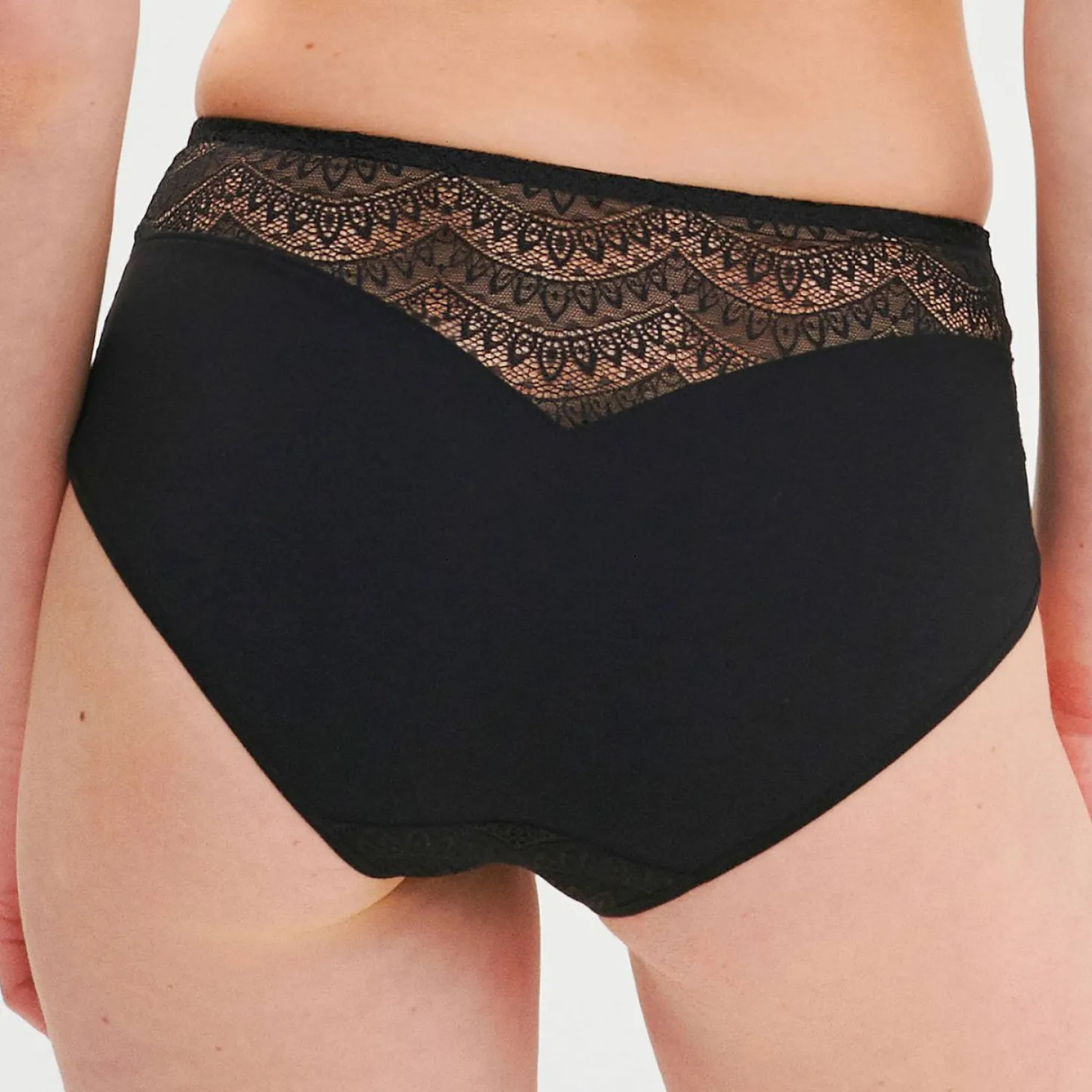 Culotte Haute En Dentelle